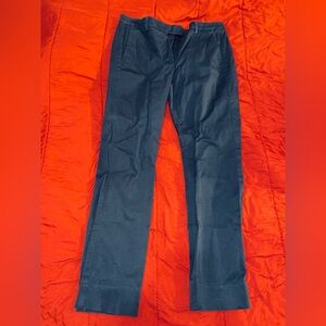 ‘S Max Mara Dark Blue Low Rise Pants - Size 4